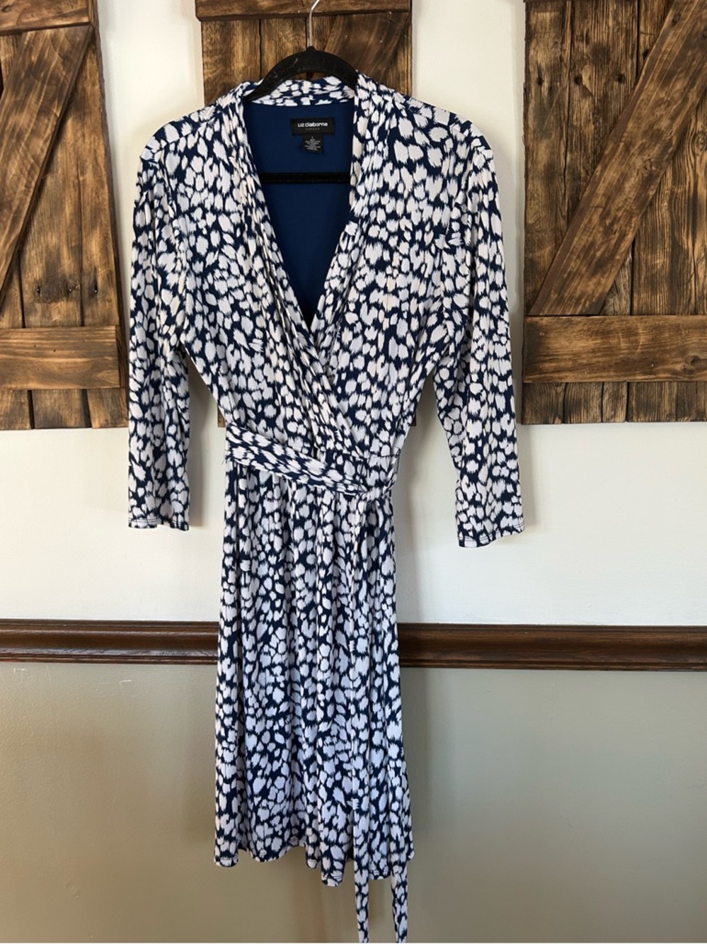 Liz Claiborne Professional Career Wrap Dress Women’s Large